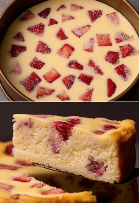 Flourless Protein Cake Recipe High Protein Strawberry Cake Low Carb Strawberry Protein Cake Gluten-free Strawberry Protein...