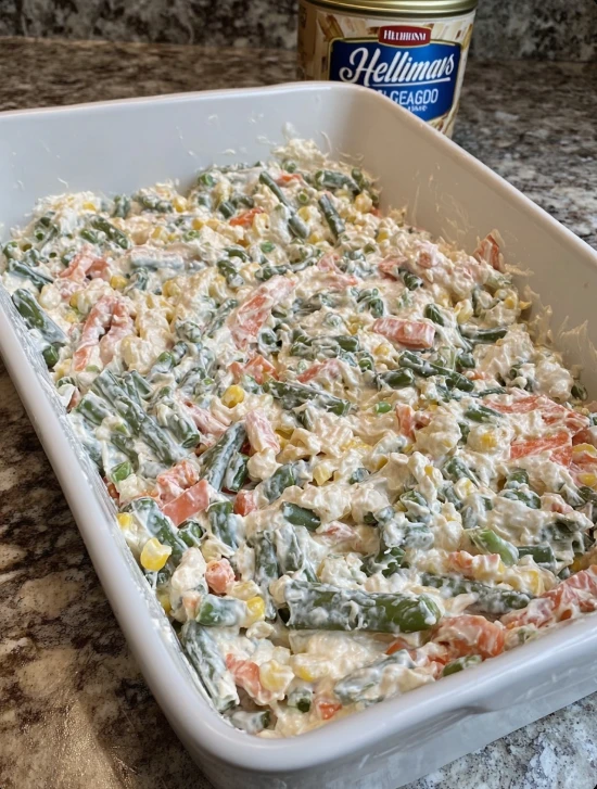 Frozen Mixed Vegetable Casserole