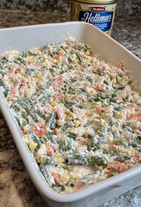 Frozen Mixed Vegetable Casserole