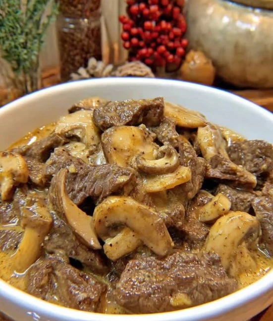 GARLIC PEPPER BEEF