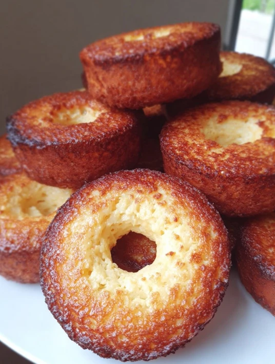 Gluten-Free Baked Lemon Cottage Cheese Donuts