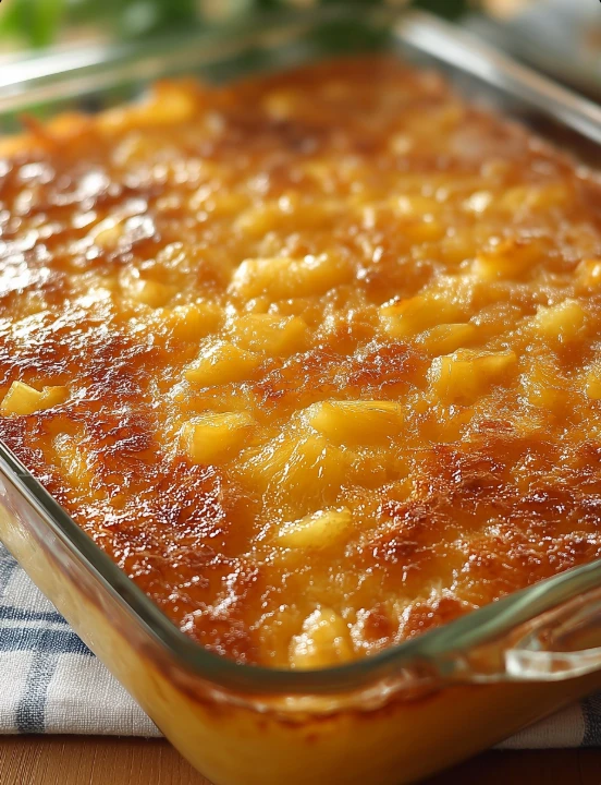 Golden Pineapple Sweet Bake