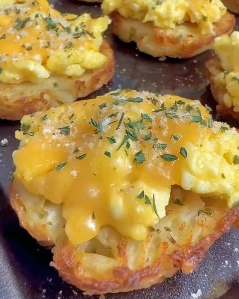 Healthy Hash Brown Egg Sliders Recipe Best Cheese For Hash Brown Breakfast Sliders Make Ahead Hash Brown Egg Breakfast Sli...