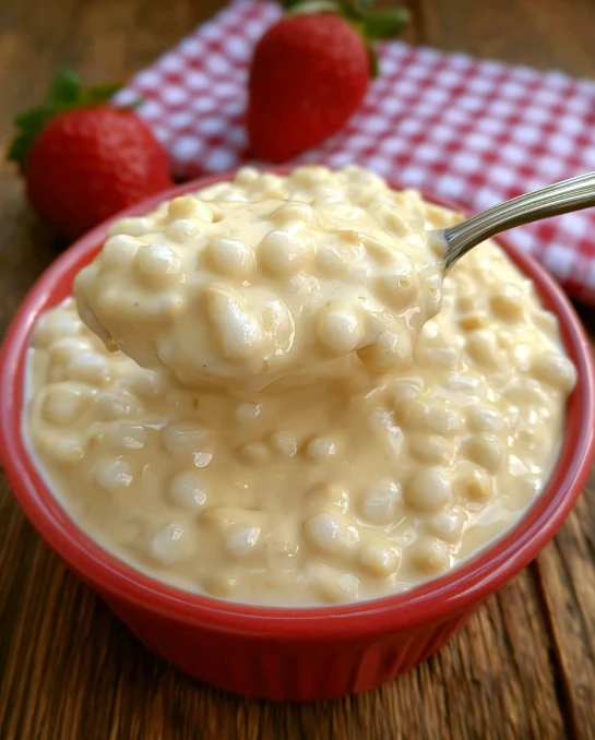 Amish Pearl Tapioca Pudding Recipe