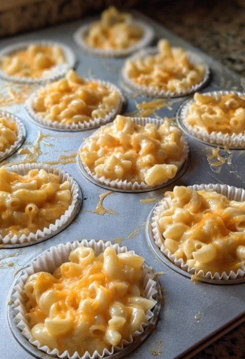 Homemade Macaroni Cheese Cupcake Recipe Easy Macaroni Cheese Muffins Gluten-free Macaroni Cheese Cupcakes Vegan Mac And Ch...