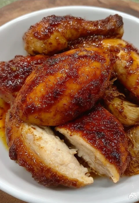 Honey Bbq Roasted Chicken