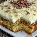 Mile High Cream Cheese Pound Cake with Soft Caramel