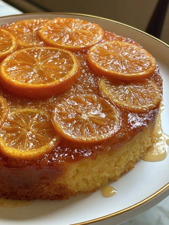 Meyer Lemon Upside-Down Cake