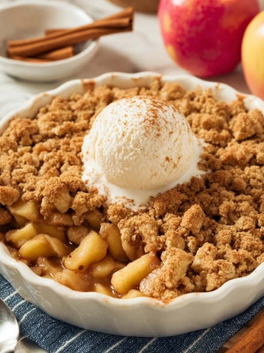 OLD-FASHIONED APPLE CRISP