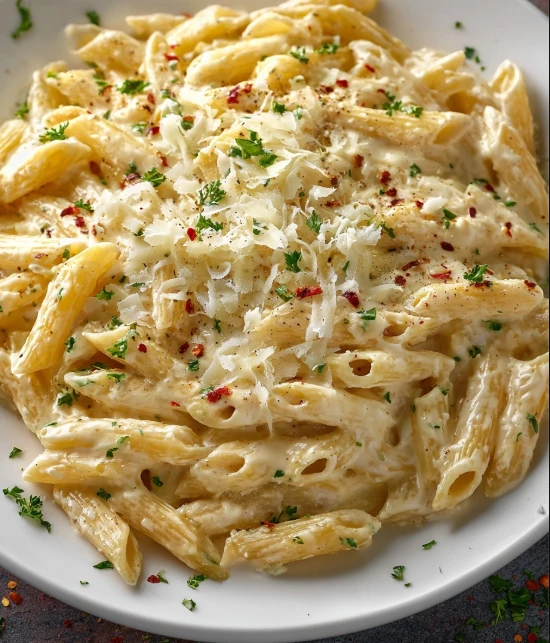 One Pot Creamy Garlic Pasta