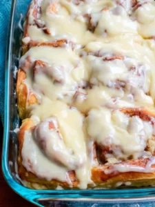 Overnight Orange Roll Casserole