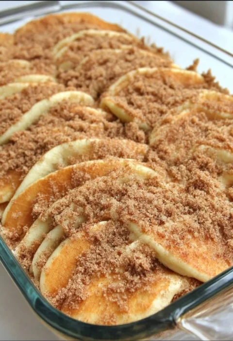 Overnight Pancake Breakfast Bake
