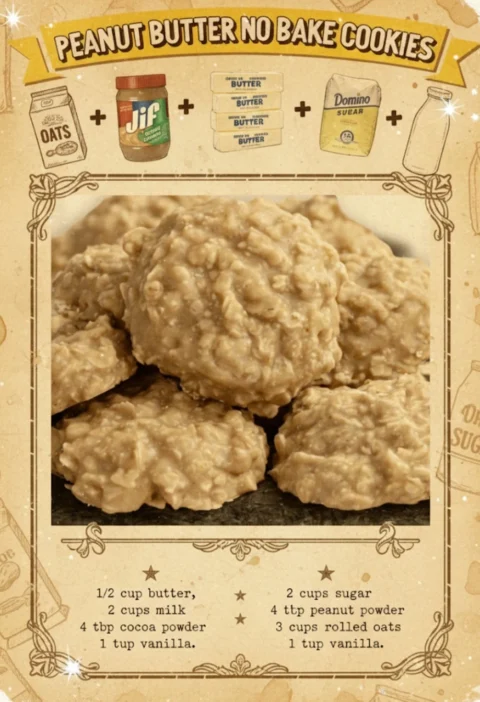 Peanutbutter Bake Cookies