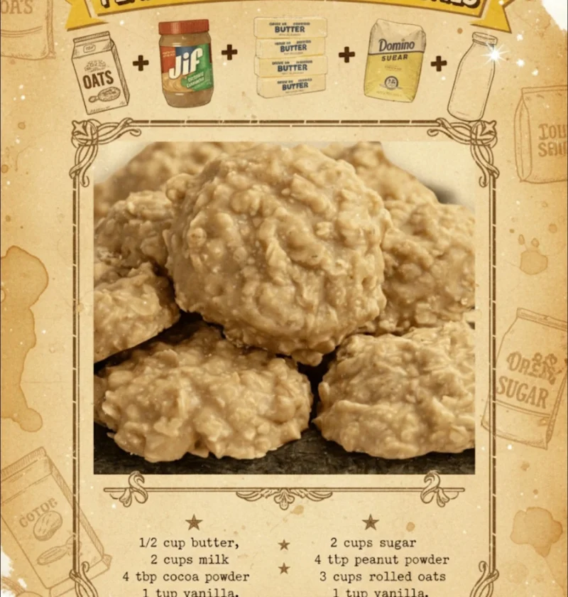 Peanutbutter Bake Cookies