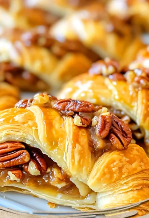 Pecan Pie Crescents Recipe Easy Pecan Pie Crescents Homemade Pecan Pie Crescents Best Pecan Pie Crescent Rolls Pecan Pie C...