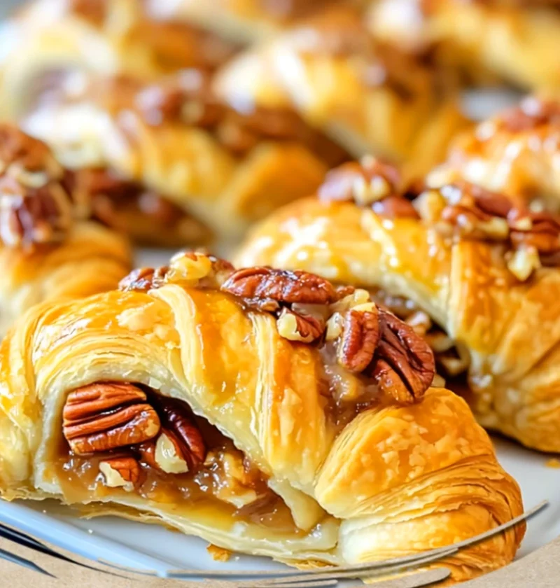 Pecan Pie Crescents Recipe Easy Pecan Pie Crescents Homemade Pecan Pie Crescents Best Pecan Pie Crescent Rolls Pecan Pie C...