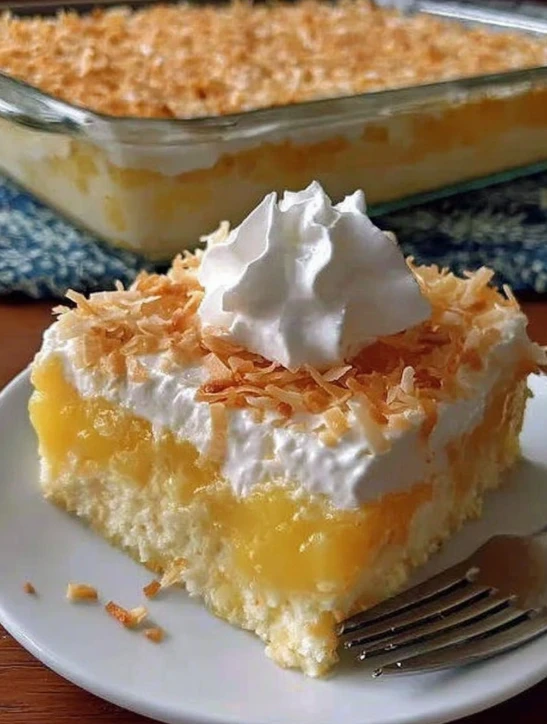Pineapple Coconut Dream Cake