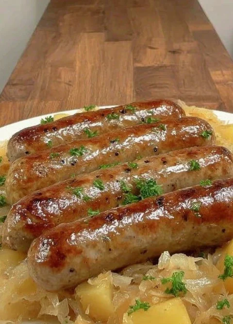 Polish Sausage Sauerkraut Potatoes
