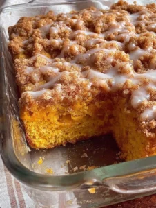 Pumpkin Spice Crumb Cake