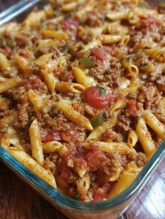 Sloppy Joe Mini Penne Skillet