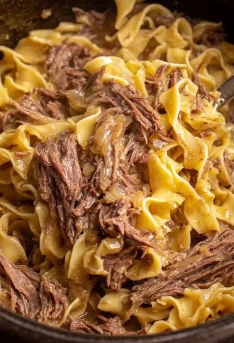 Slow Cooker Pot Roast Beef Stroganoff Recipe Easy Slow Cooker Beef Stroganoff Pot Roast Best Crock Pot Roast Beef Strogano...