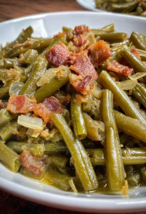 Southern-style Green Beans Recipe Best Spices For Southern Green Beans How To Cook Southern Green Beans Southern Green Bea...