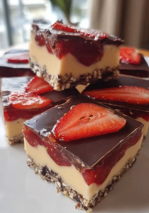 Strawberry Chocolate Cottage Bars Recipe Homemade Strawberry Chocolate Bars Strawberry Chocolate Snack Bars Buy Gourmet St...