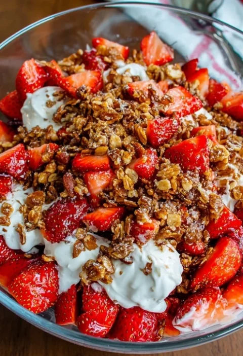 Strawberry Crackle Salad Recipe Strawberry Crackle Salad Ingredients Best Strawberry Crackle Salad Homemade Strawberry Cra...