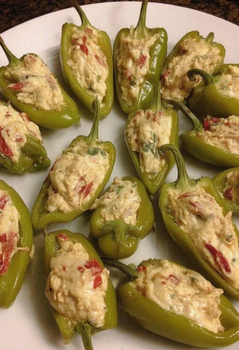 Stuffed Pepperoncini Recipes For Dinner Easy Stuffed Pepperoncini Appetizers Vegan Stuffed Pepperoncini Ideas Best Cheese ...