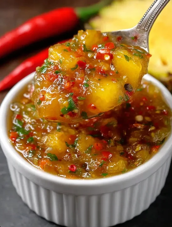 Sweet Chili Pineapple Sauce