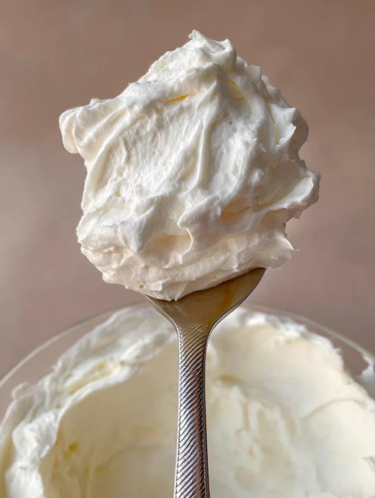 White Chocolate Whipped Cream