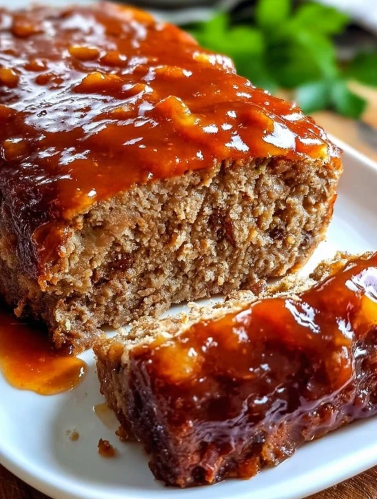 Retro 1950s Diner Lipton Onion Soup Meatloaf