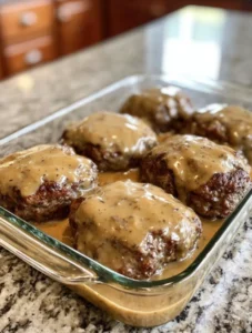 Amish Hamburger Steak Bake