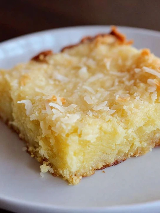 Aunt Millie’s Retro Coconut Butter Bars