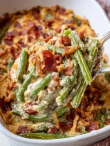 Cheesy Green Bean Casserole