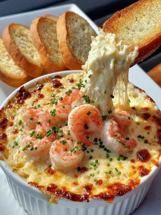 Best Cheesy Shrimp Crab Bake Recipe How To Make Cheesy Shrimp And Crab Dip Easy Cheesy Shrimp Crab Bake Dip Gluten-free Sh...
