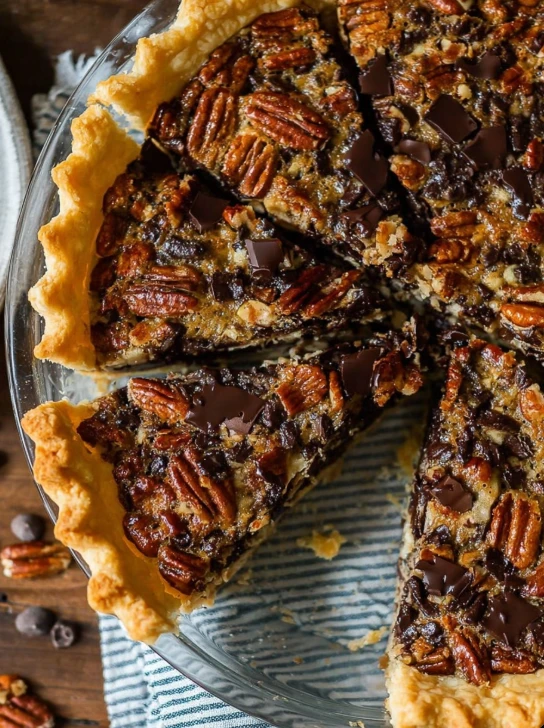 Retro Bakery-Style Cream Cheese Pecan Pie