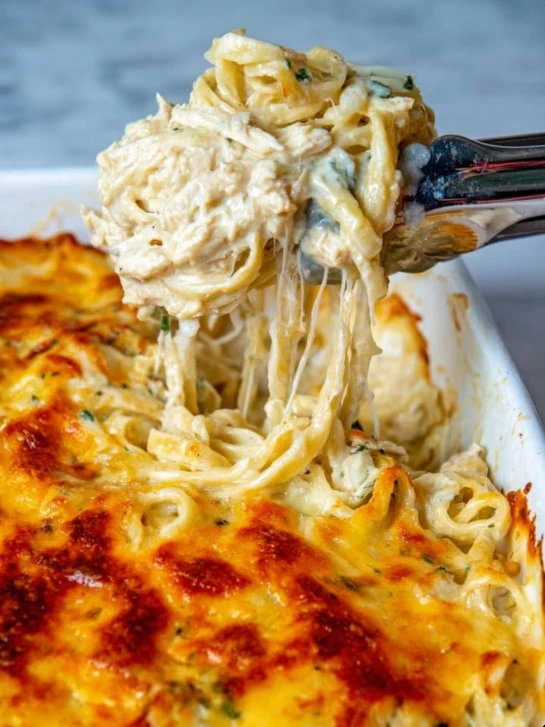 Creamy Chicken Tetrazzini