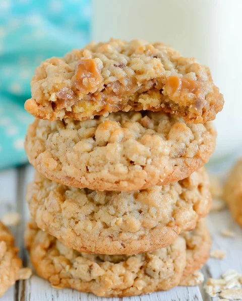 Best Ever Peanut Butter Oatmeal Cookies Recipe Easy Peanut Butter Oatmeal Cookies Hearty Oatmeal Peanut Butter Cookies Sim...