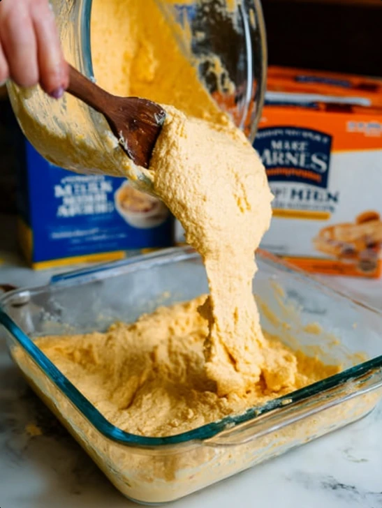 Retro Harvest Sweet Potato Cornbread