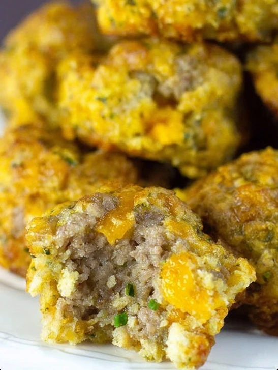 Best Sausage Stuffing Balls Recipe Homemade Sausage Stuffing Balls Appetizer Gluten-free Sausage Stuffing Balls Easy Sausa...