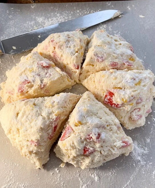 Strawberry Scones