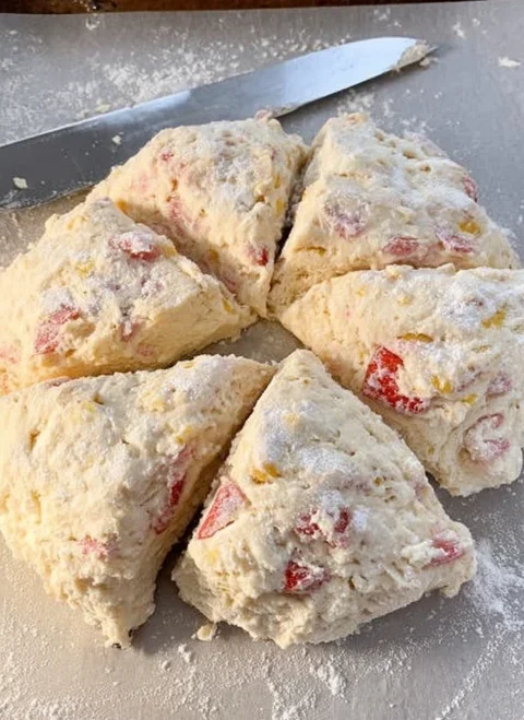 Best Strawberry Scones Recipe Easy Homemade Strawberry Scones Gluten-free Strawberry Scones Vegan Strawberry Scones Recipe...