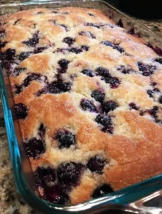 Blueberry Buttermilk Breakfast Cake