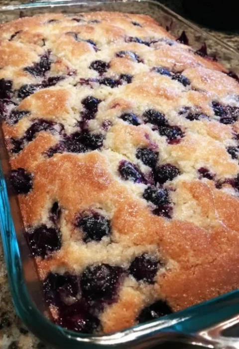 Blueberry Buttermilk Cake Recipe Easy Blueberry Buttermilk Breakfast Cake Homemade Blueberry Buttermilk Cake Gluten-free B...