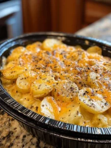 Classic 1950s Diner Scalloped Potatoes