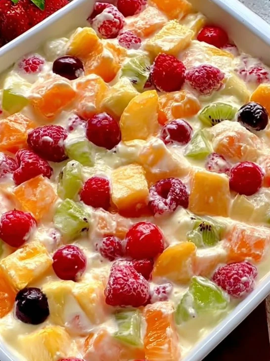 Country-Style Frozen Fruit Salad