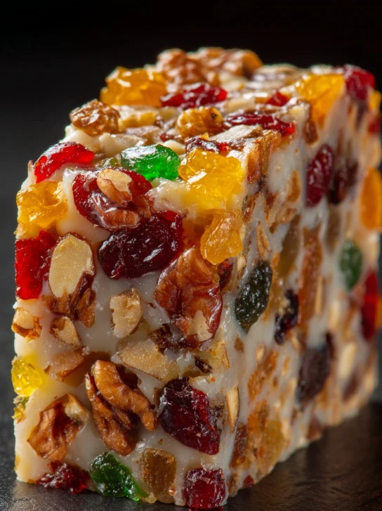 Cozy Christmas Kitchen Fruitcake Recipe Easy Icebox Fruit Cake For Christmas Homemade Christmas Icebox Cake Tips Best Frui...