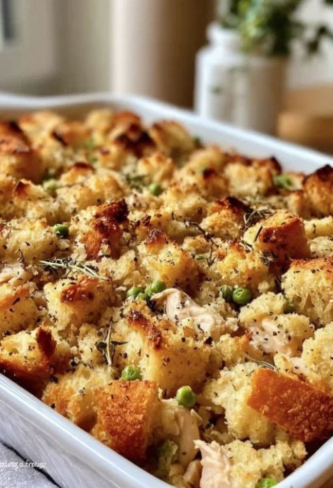 Dolly’s Chicken And Stuffing Casserole Recipe Best Chicken And Stuffing Casserole Dolly Parton Stuffing Casserole Dish H...