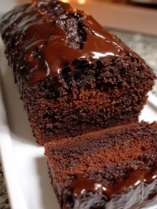 Double Chocolate Hot Fudge Brownie Bread